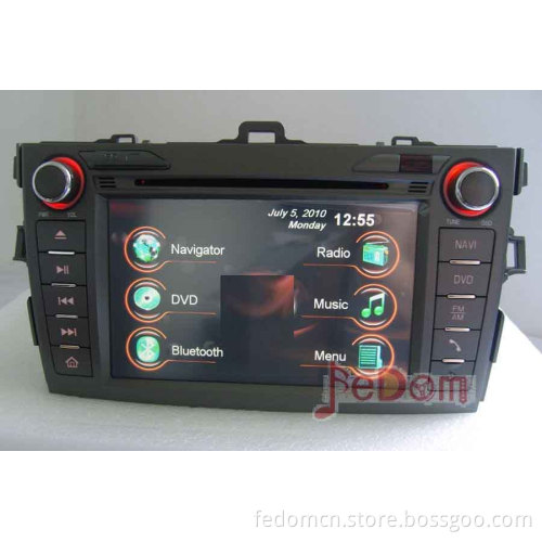 Car DVD GPS Navigation Stereo Audio Radio for Toyota Corolla (C7002TC)